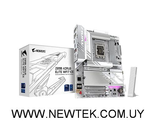 Placa Madre Gigabyte Z890 AORUS ELITE WIFI7 ICE DDR5 Pcie5.0 HDMI USB-C